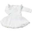 Body-sukienka bawełniana ANIOŁEK - Bambarillo - BIAŁA